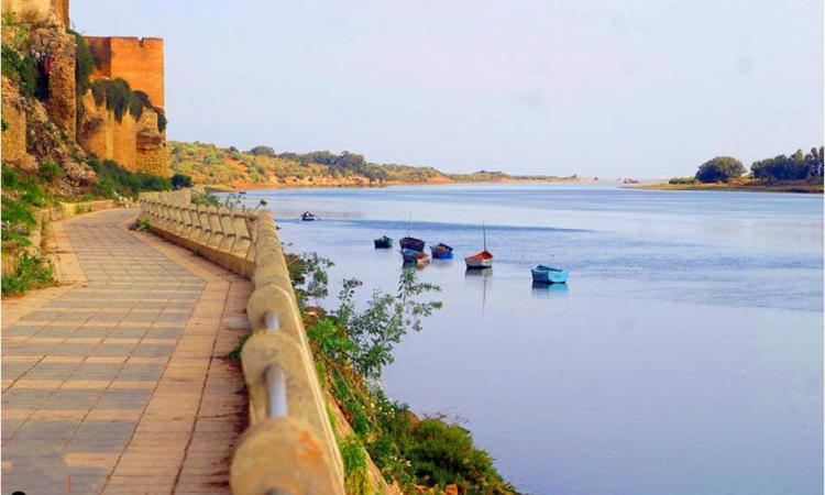 Chemin de ronde à Azemmour après Restauration