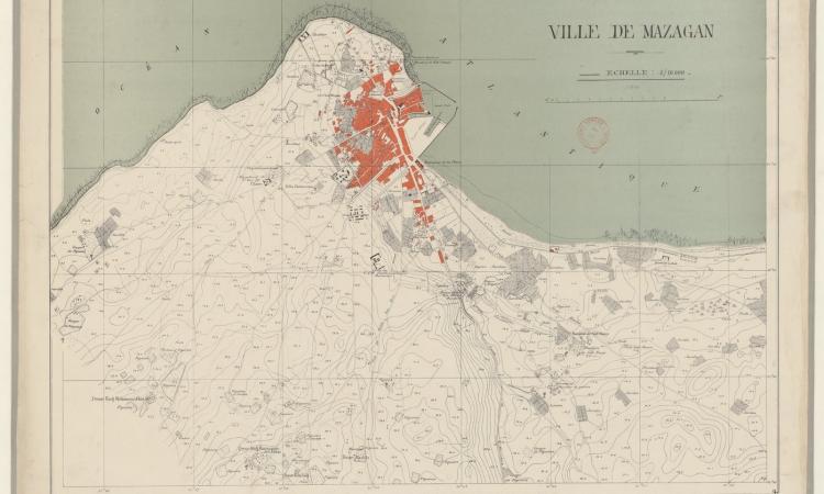 le plan de Ville_de_Mazagan